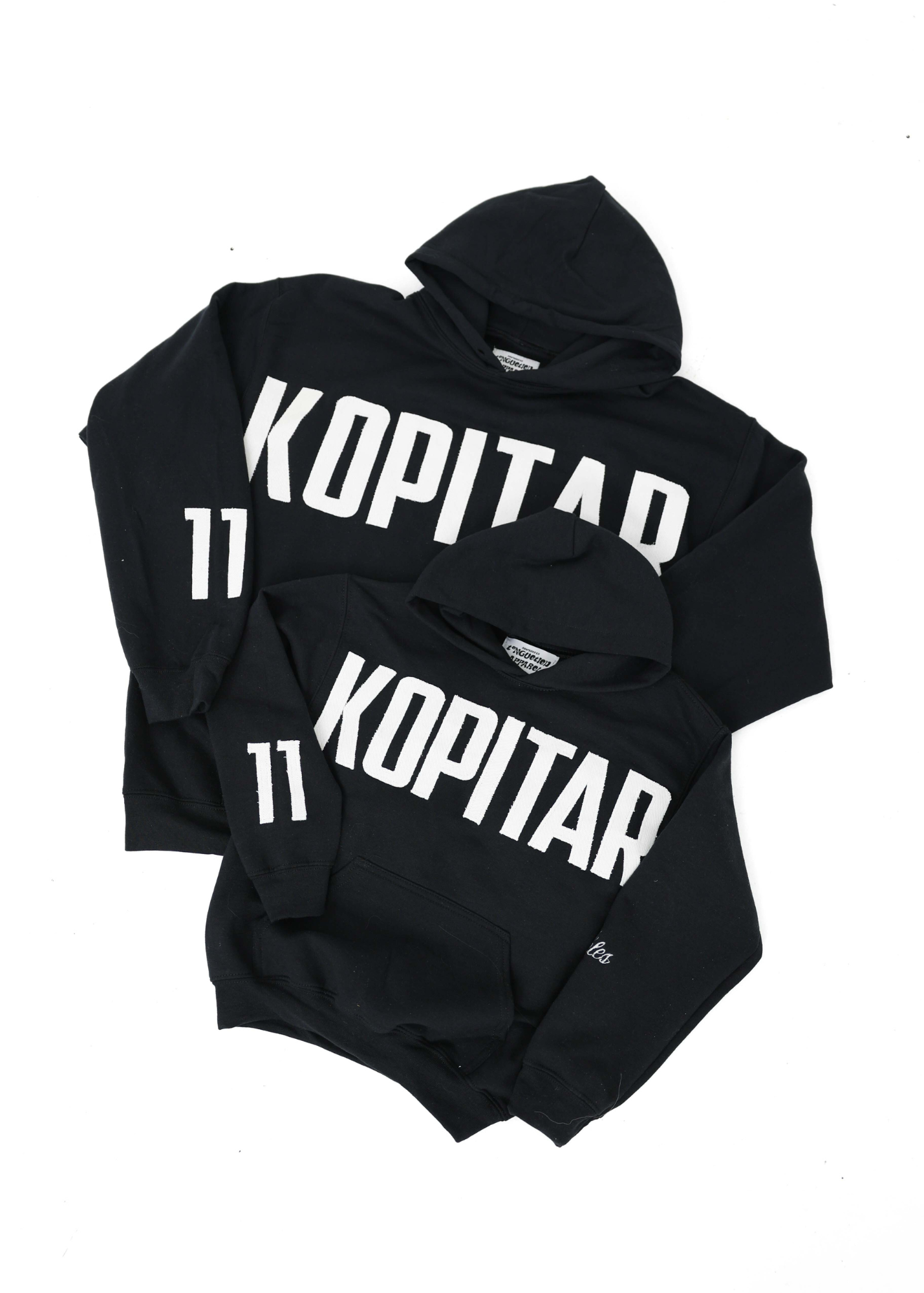 Custom Denim Name/Number Patchwork Sweatshirt