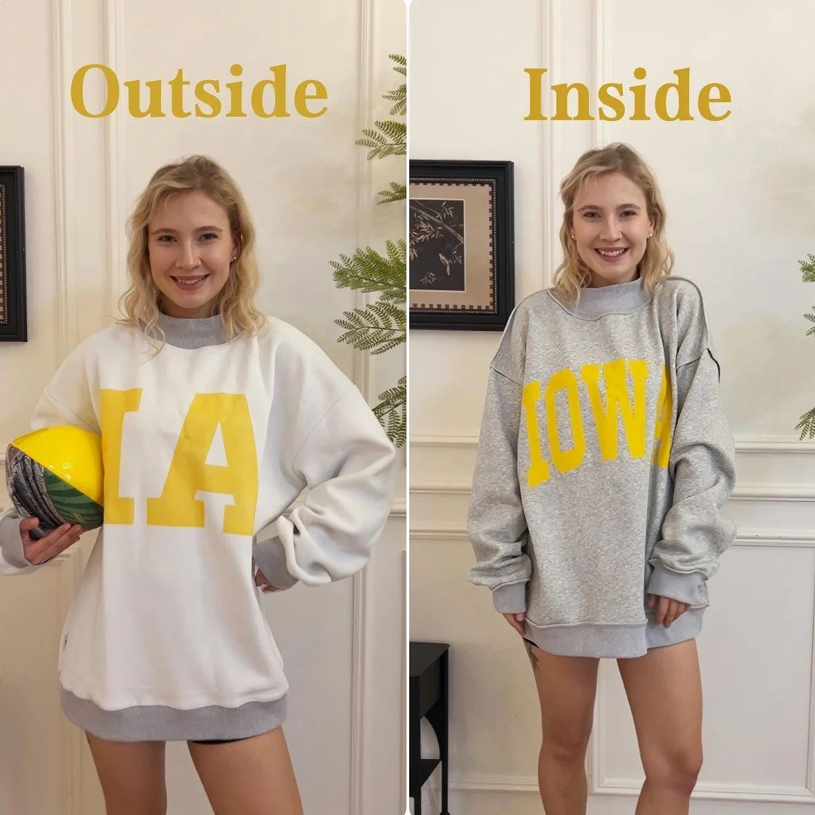 Custom College Team Reversible Mockneck