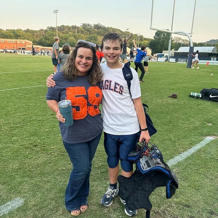 Custom Embroidered Sports Number Crewneck Sweatshirt