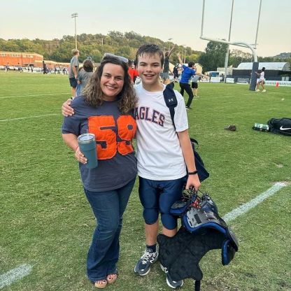 Custom Embroidered Sports Number Crewneck Sweatshirt