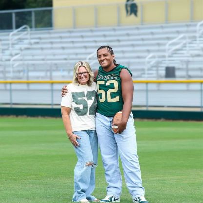 Custom Embroidered Sports Number Crewneck Sweatshirt