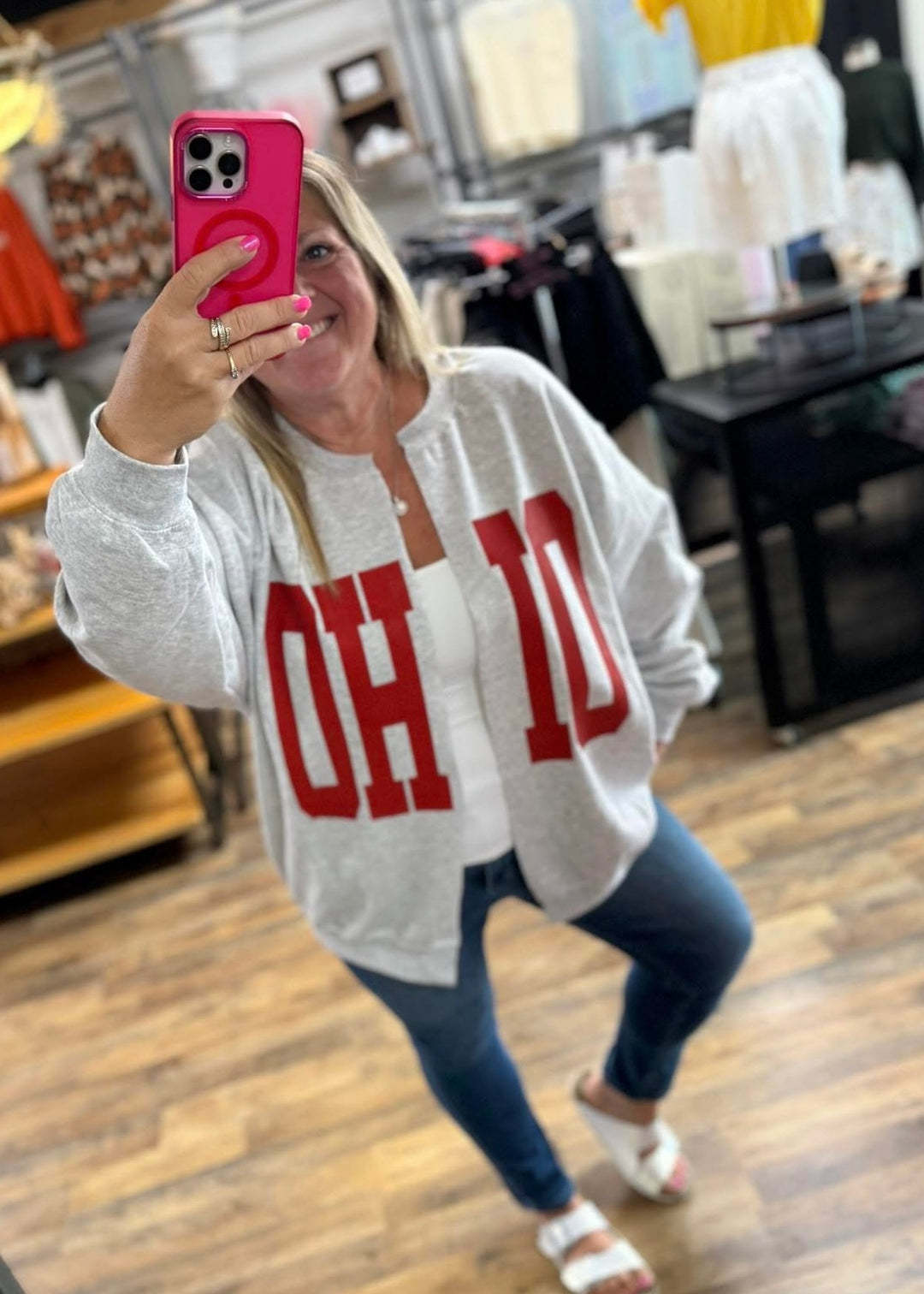 🏈📣 Game Day Spirit Print Sweatshirt | Customizable