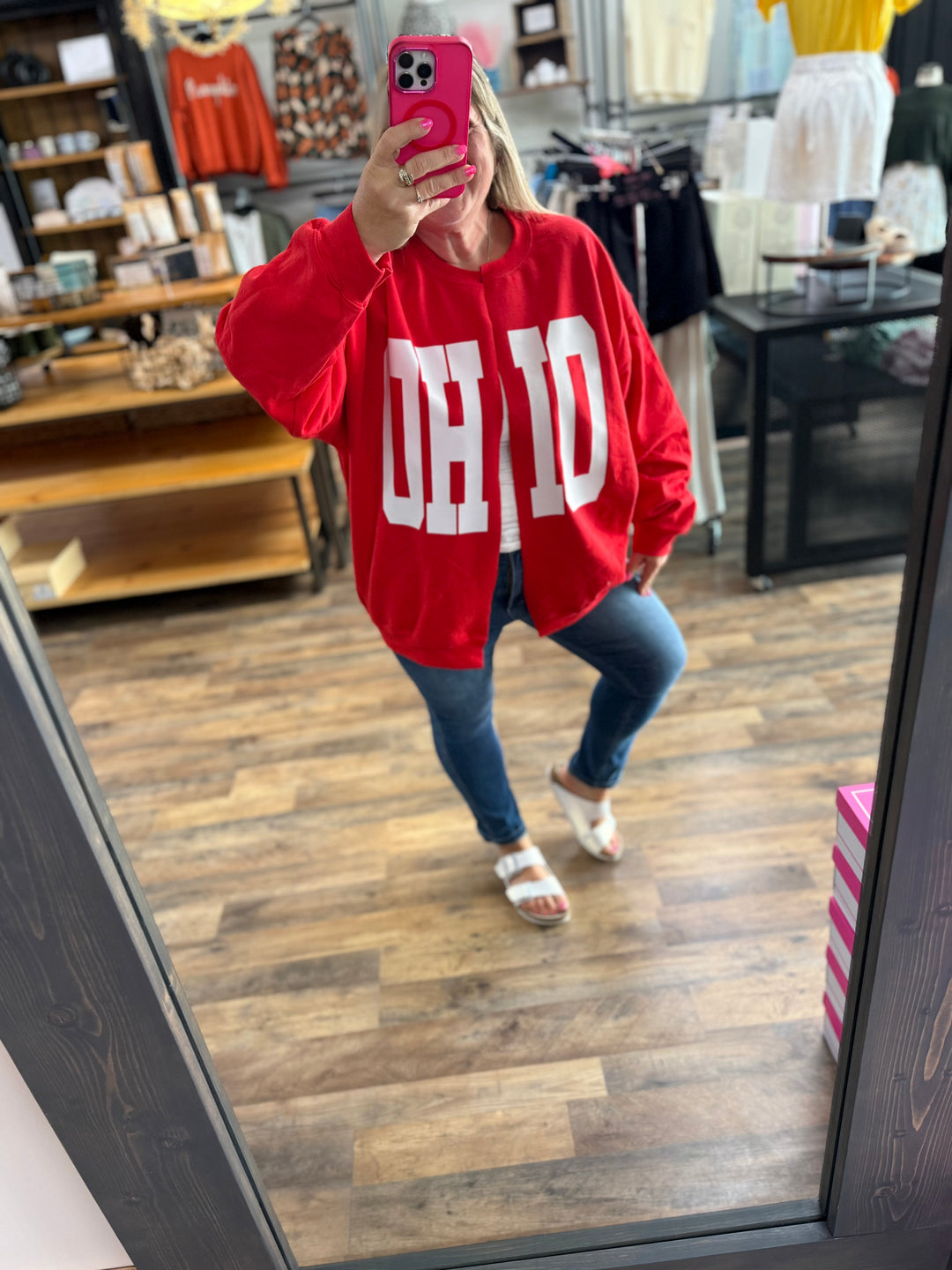 🏈📣 Game Day Spirit Print Sweatshirt | Customizable