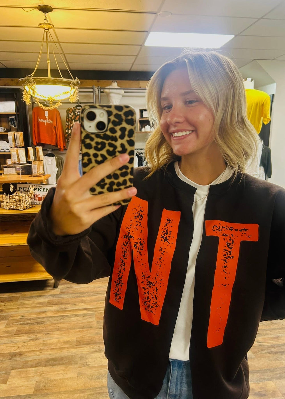 🏈📣 Game Day Spirit Print Sweatshirt | Customizable