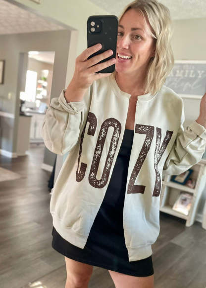 🏈📣 Game Day Spirit Print Sweatshirt | Customizable