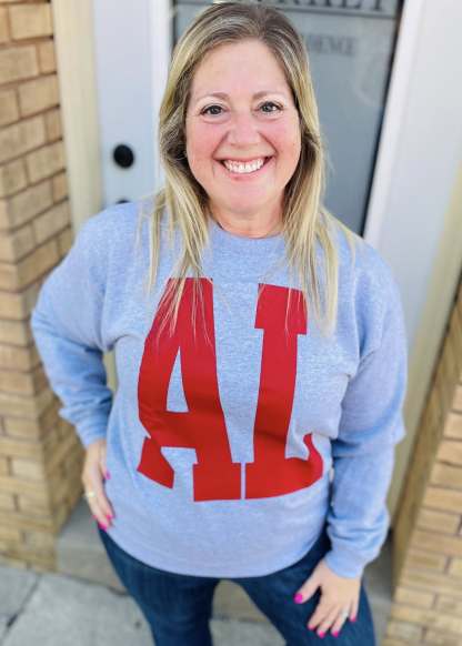 🏈📣 Game Day Spirit Print Sweatshirt | Customizable