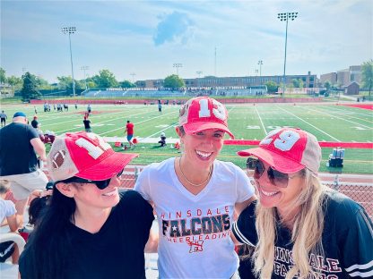 Football Mom Hat With Number Patch, Custom Varsity Game Day Sports Cap,Soccer Ball Desige