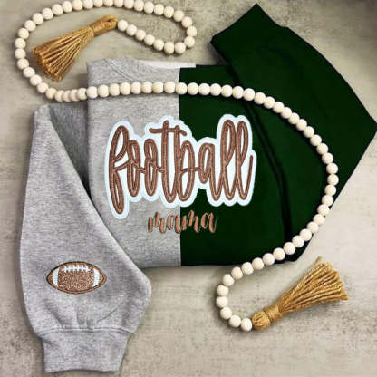 Custom Glittered Split Sweatshirt