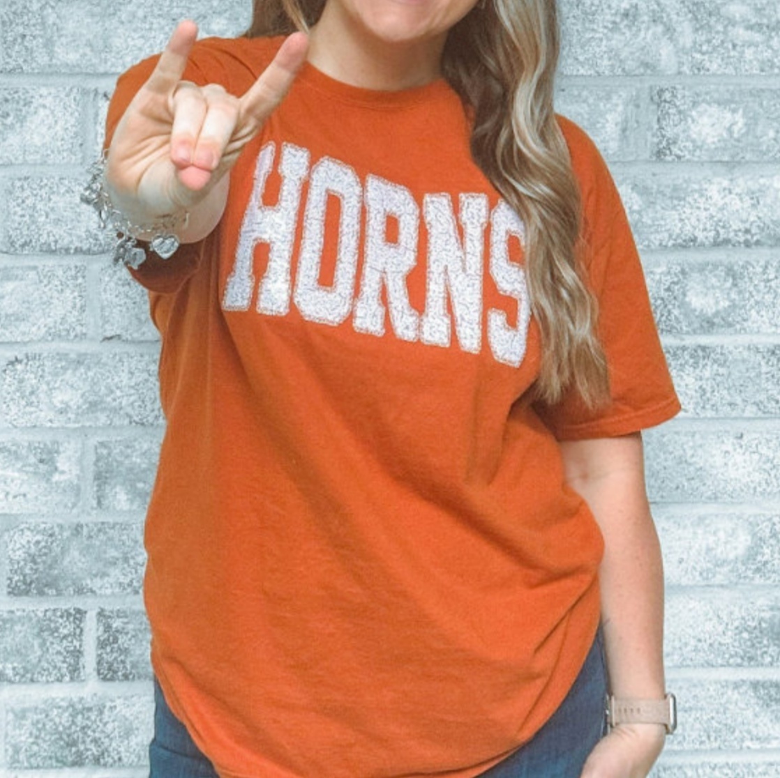 Personalized Sequin Applique Gameday Sweatshirt