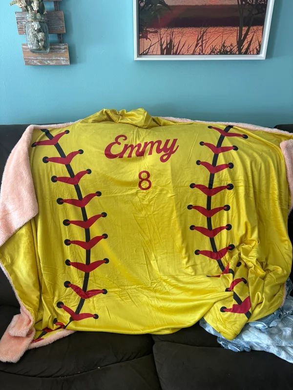 This Is My Territory - Personalized Player Sport Hooded Blanket