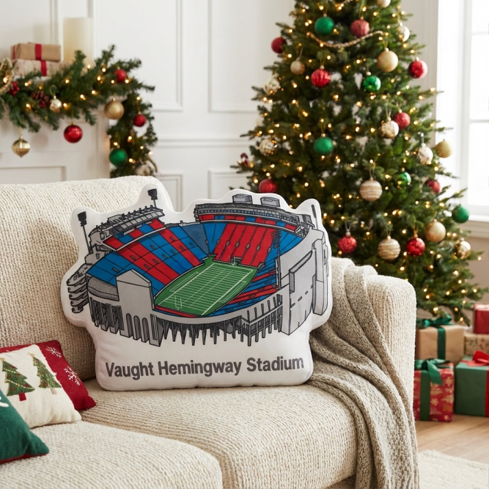 Vaught Hemingway Stadium Pillow