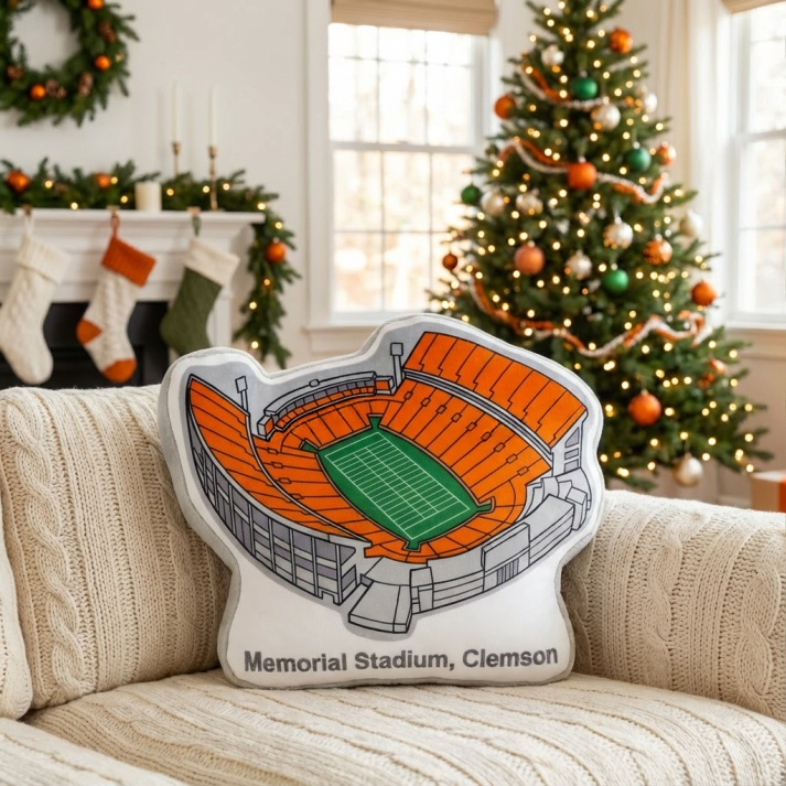 Memorial Stadium (Clemson) Pillow