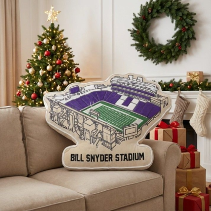 Bill Snyder Stadium Plush Pillow