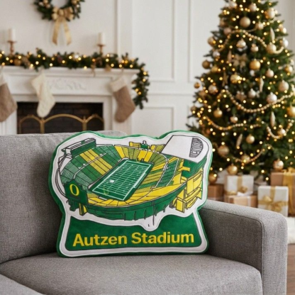 Autzen Stadium Plush Pillow