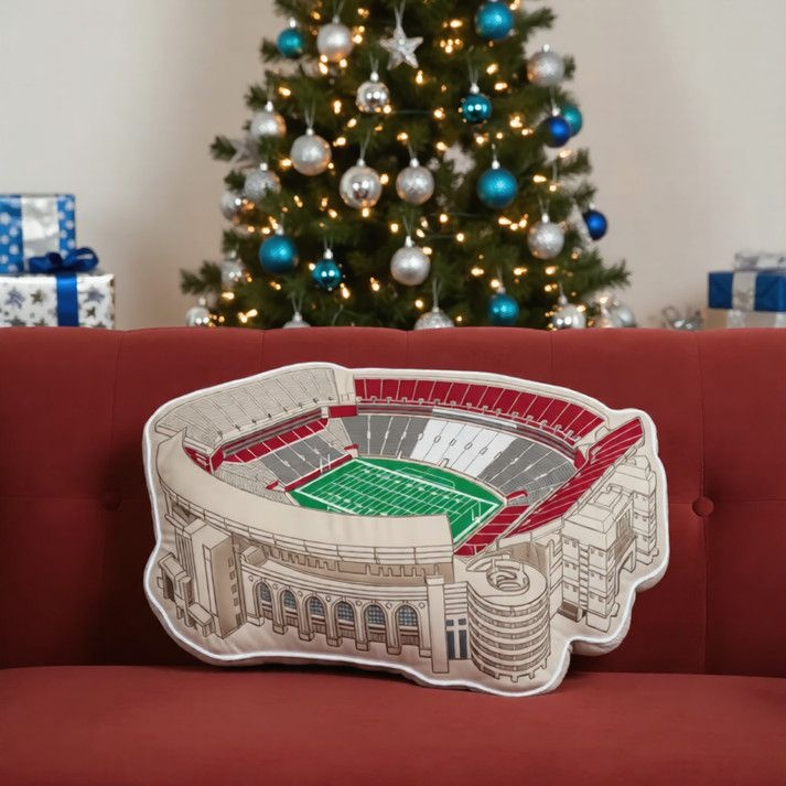 Saban Field At Bryant Denny Stadium Plush Pillow
