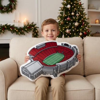 Camp Randall Stadium Plush Pillow
