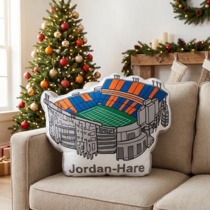 Jordan-Hare Stadium Plush Pillow