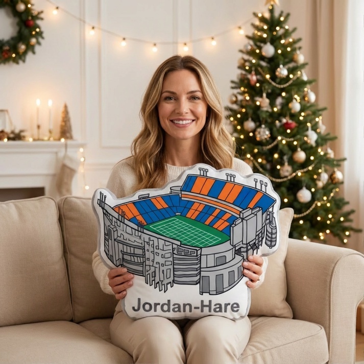 Jordan-Hare Stadium Plush Pillow
