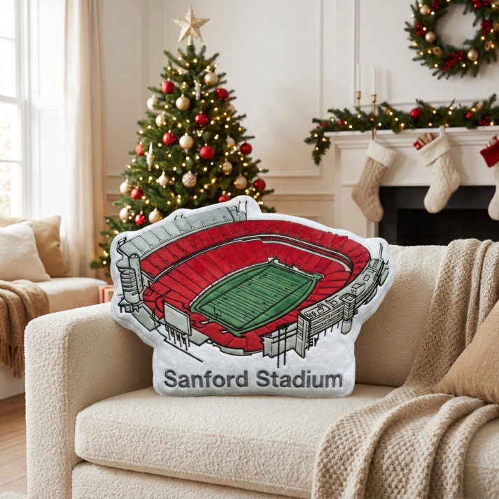 Sanford Stadium Plush Pillow
