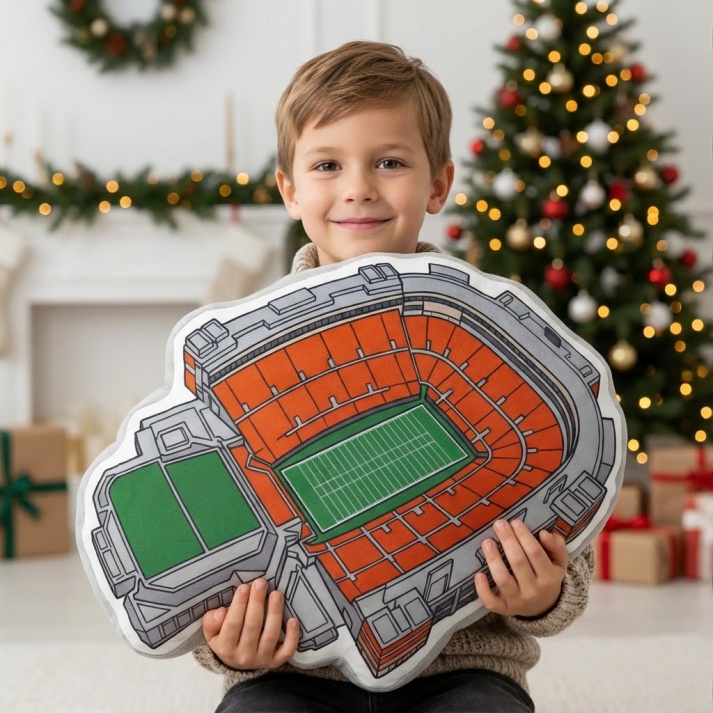 Boone Pickens Stadium Plush Pillow