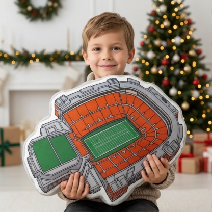 Boone Pickens Stadium Plush Pillow
