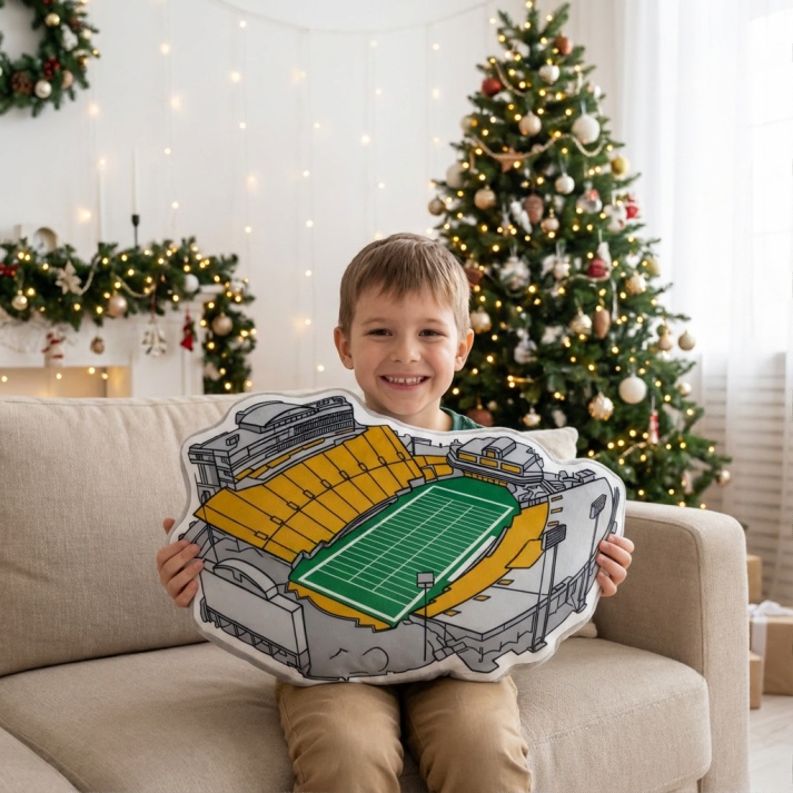 Allegacy Federal Credit Union Stadium Plush Pillow