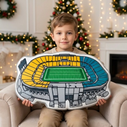 Acrisure Bounce House Plush Pillow