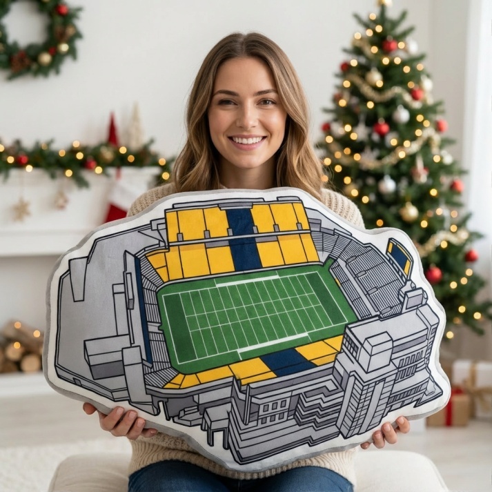 Kidd Brewer Stadium Plush Pillow