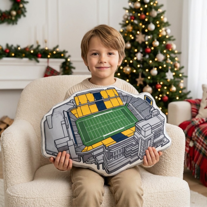 Kidd Brewer Stadium Plush Pillow
