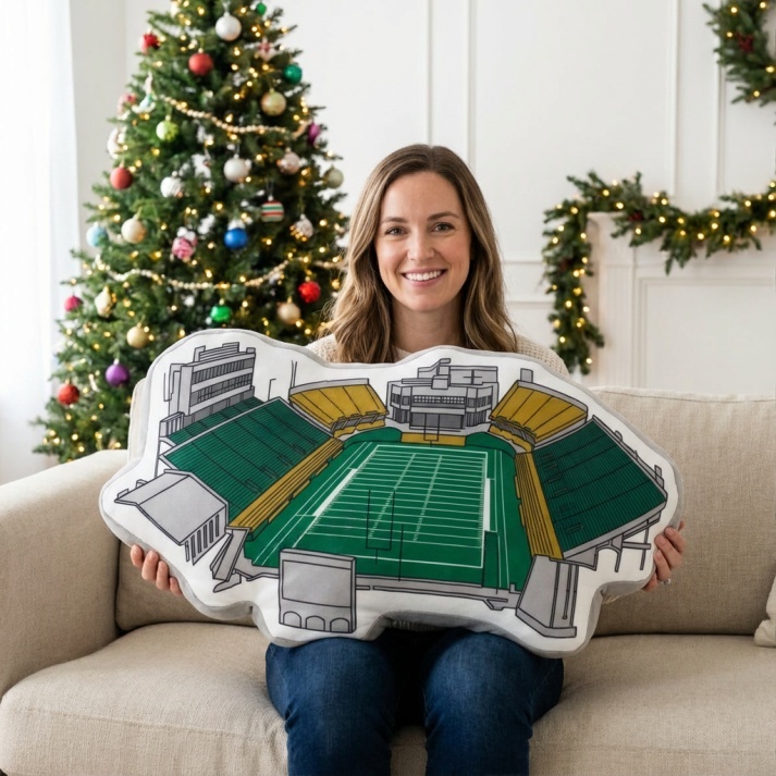 Peden Stadium Plush Pillow