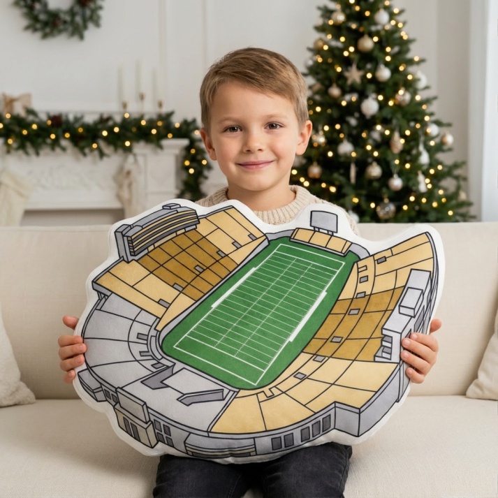 Ross–Ade Stadium Plush Pillow