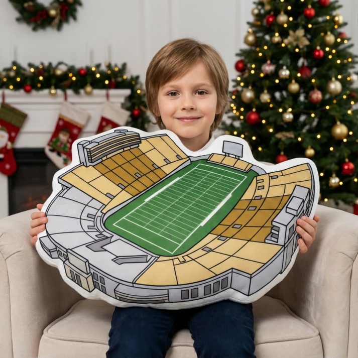Ross–Ade Stadium Plush Pillow