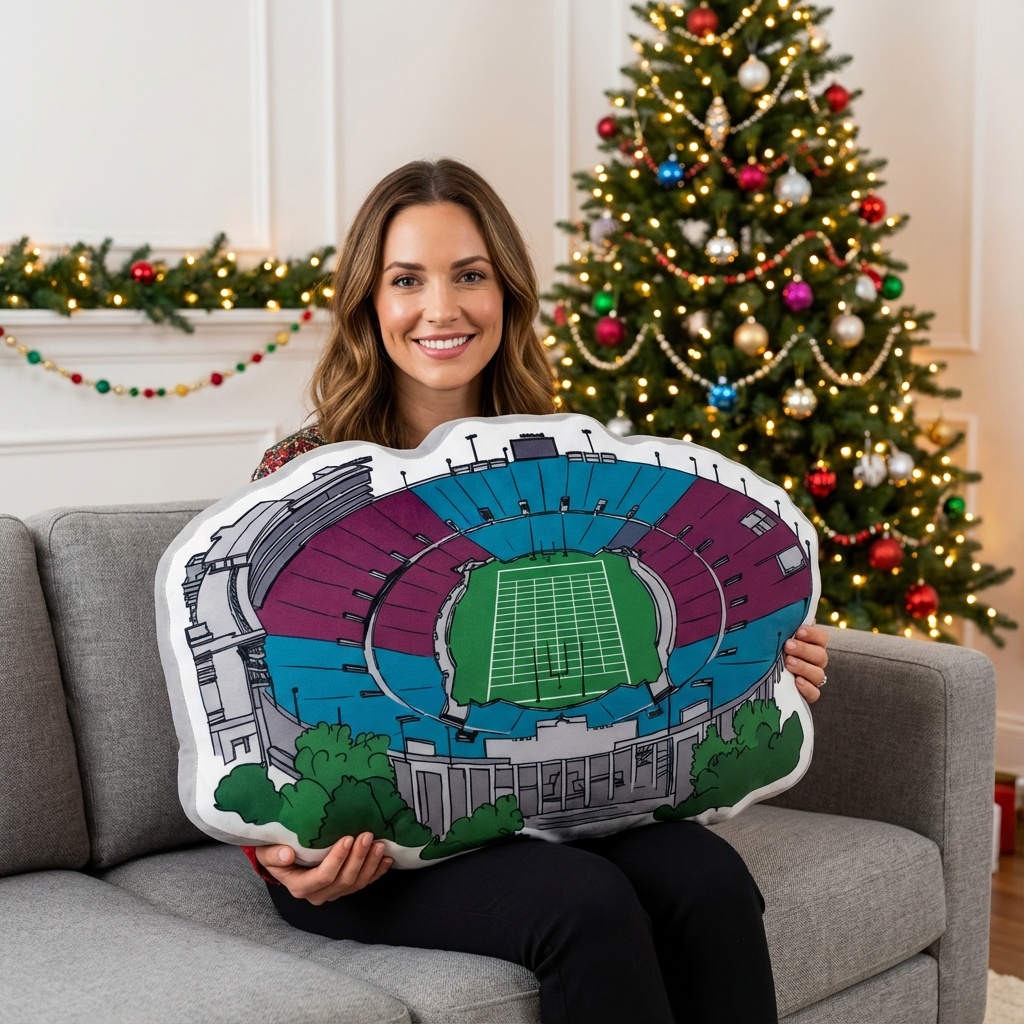 Rose Bowl (stadium) Plush Pillow