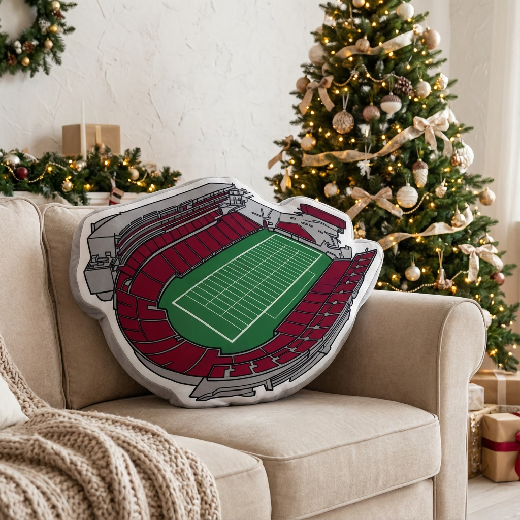Nippert Stadium Plush Pillow