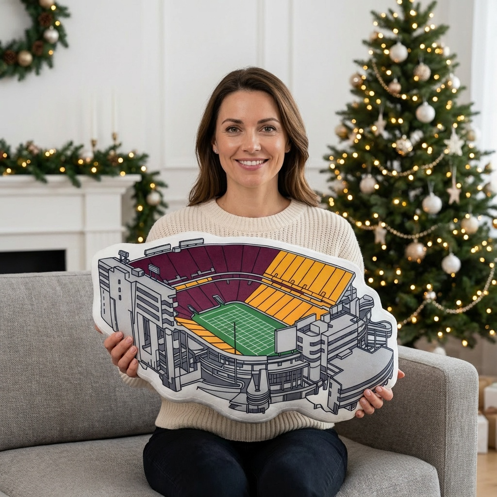 Mountain America Stadium Plush Pillow