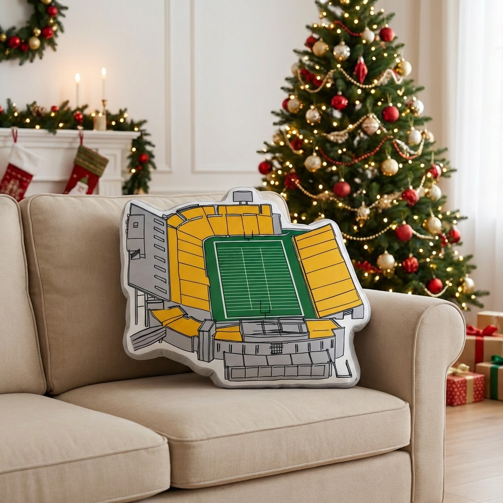 Michie Stadium Plush Pillow