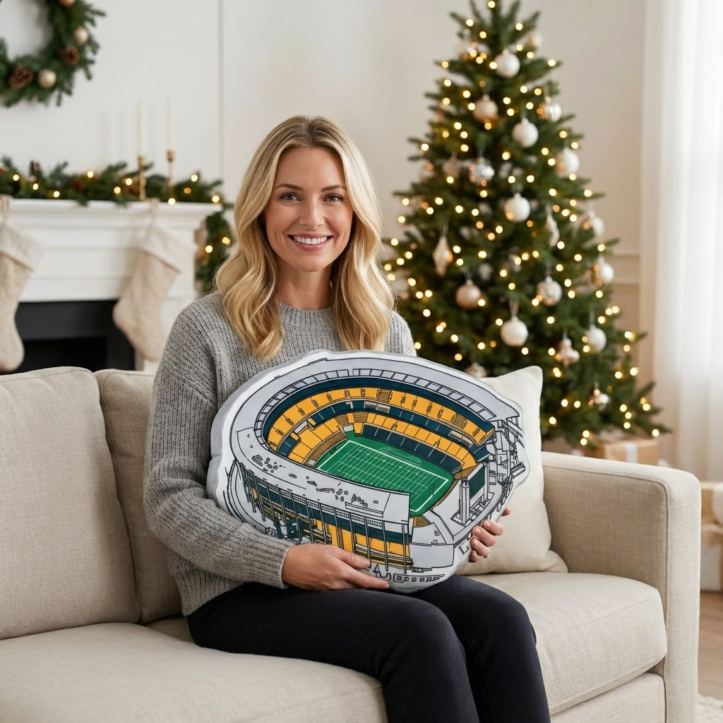 McLane Stadium Plush Pillow