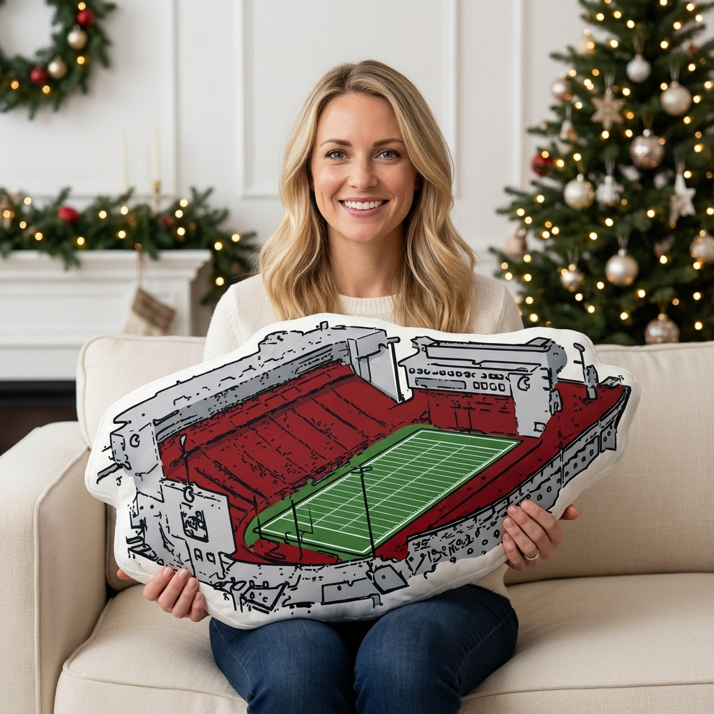 Martin Stadium Plush Pillow