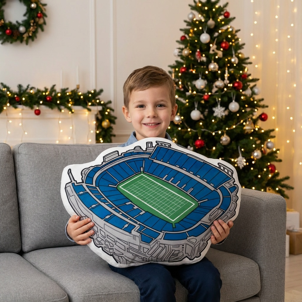 Kroger Field Plush Pillow