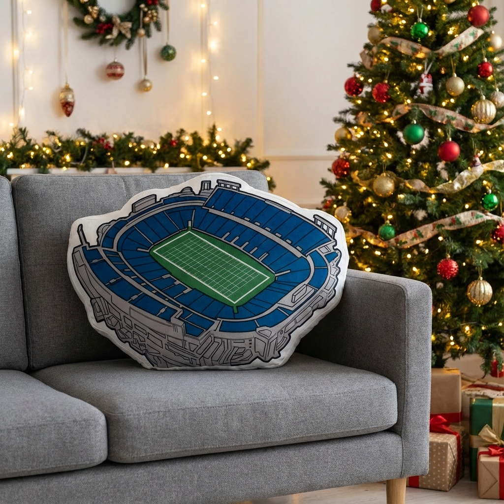 Kroger Field Plush Pillow