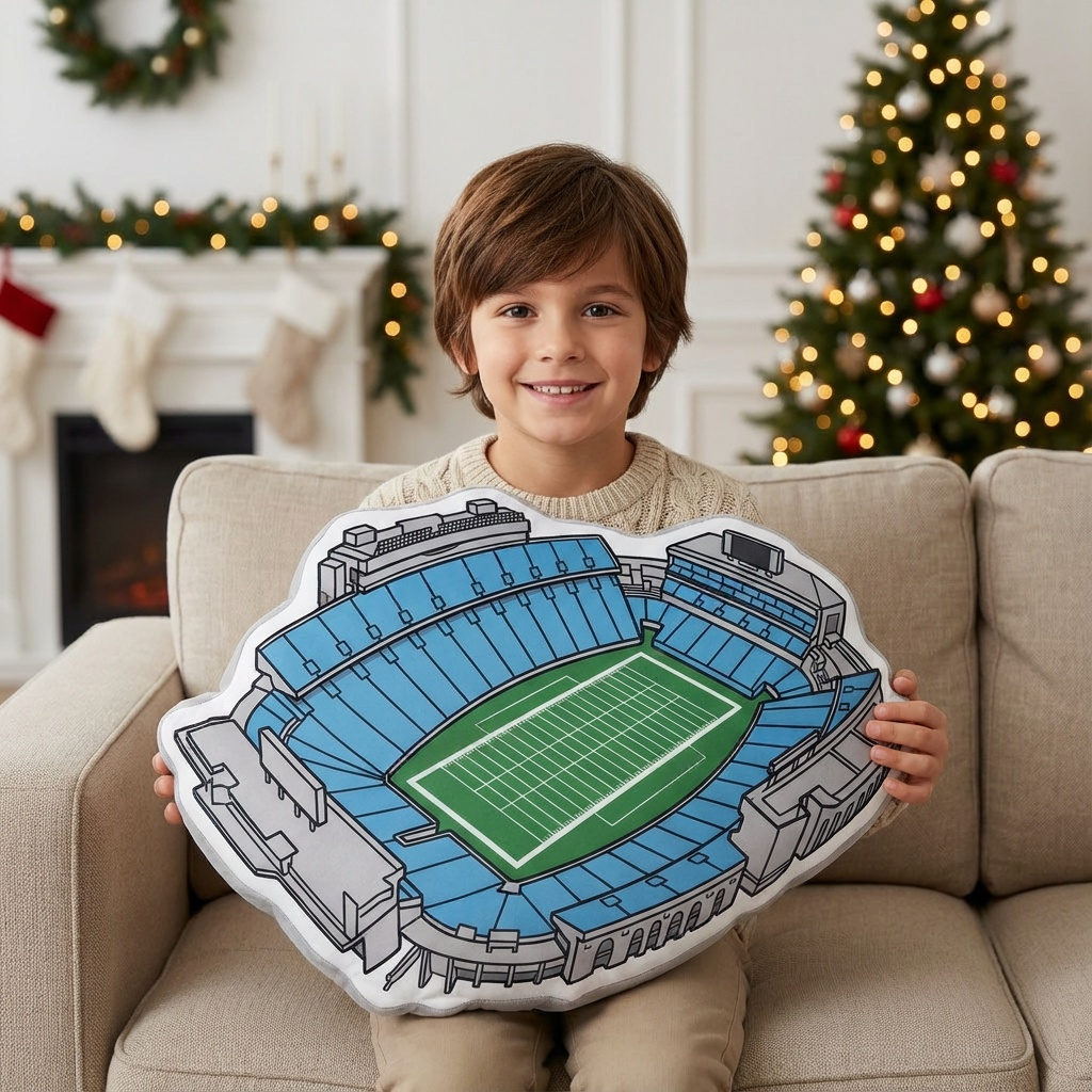 Kenan Stadium Plush Pillow