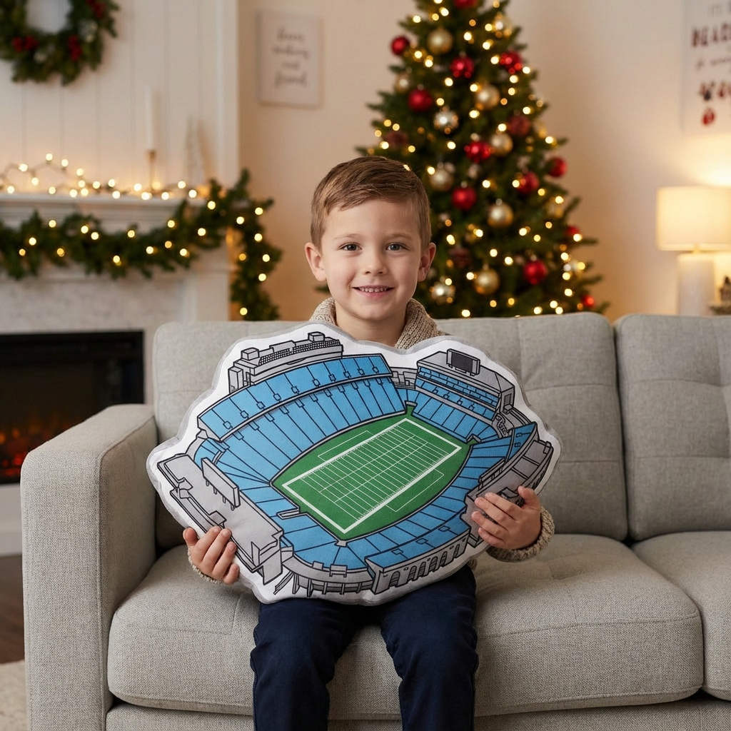 Kenan Stadium Plush Pillow