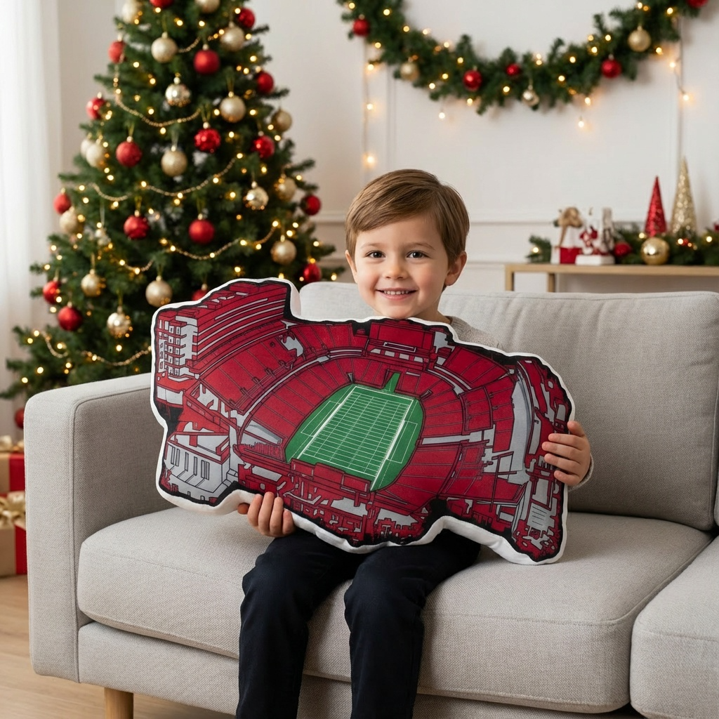 Jones AT&T Stadium Plush Pillow