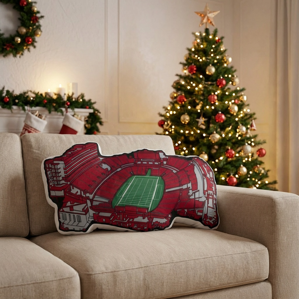Jones AT&T Stadium Plush Pillow