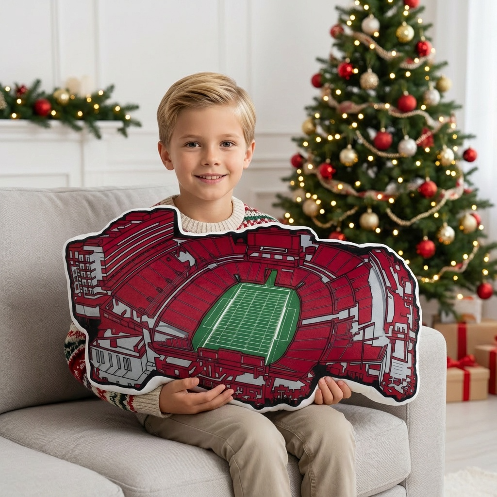 Jones AT&T Stadium Plush Pillow