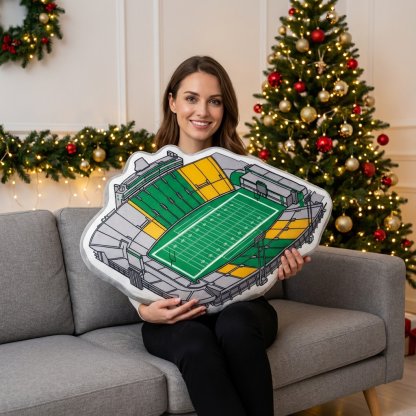 Joan C. Edwards Stadium Plush Pillow