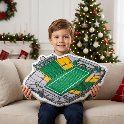 Joan C. Edwards Stadium Plush Pillow