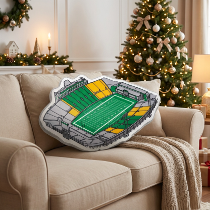 Joan C. Edwards Stadium Plush Pillow