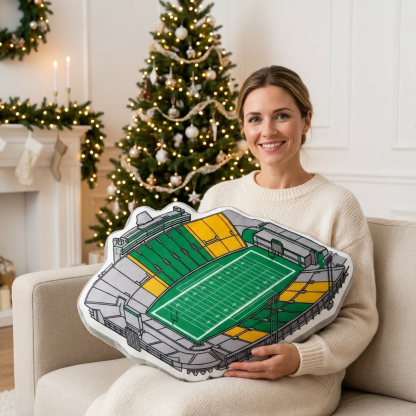Joan C. Edwards Stadium Plush Pillow