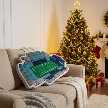 Alumni Stadium Plush Pillow